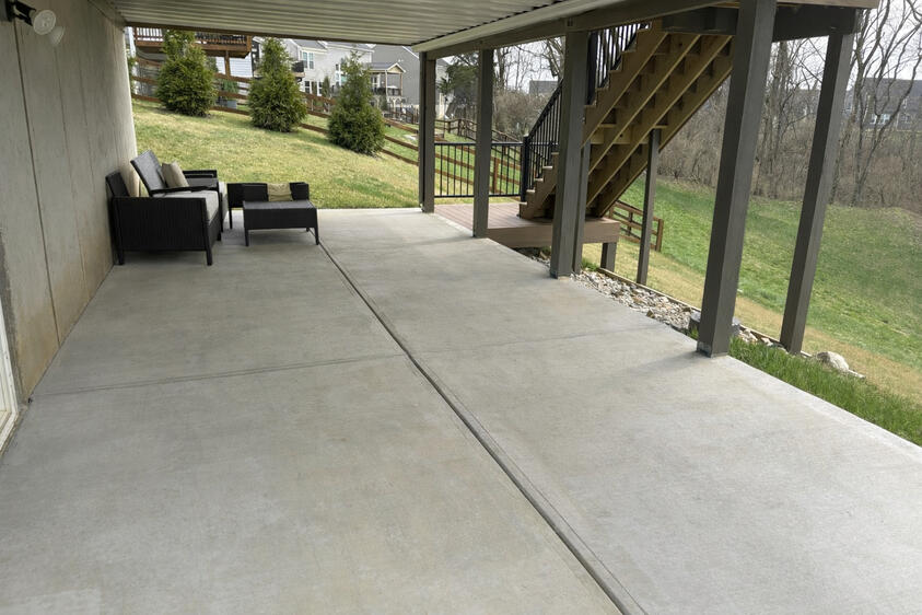Patio From Walkout